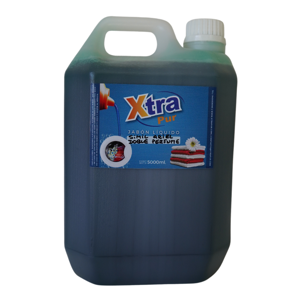 Jabon liquido simil ARIEL Doble perfume