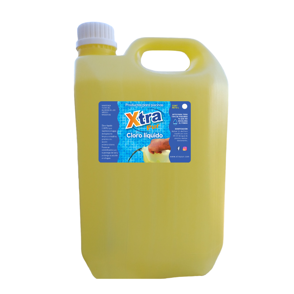 Cloro Liquido Piscina 5L Rev