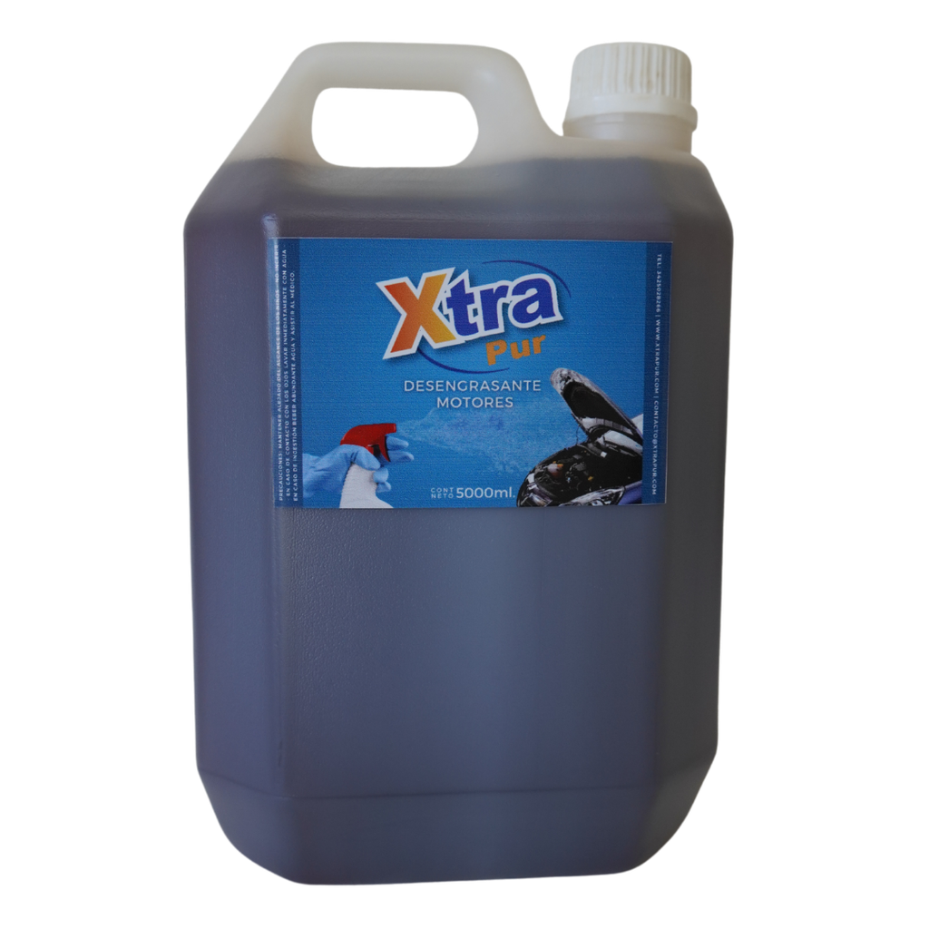 Desengrasante para motores (dilucion para usar, 1+2 de agua)